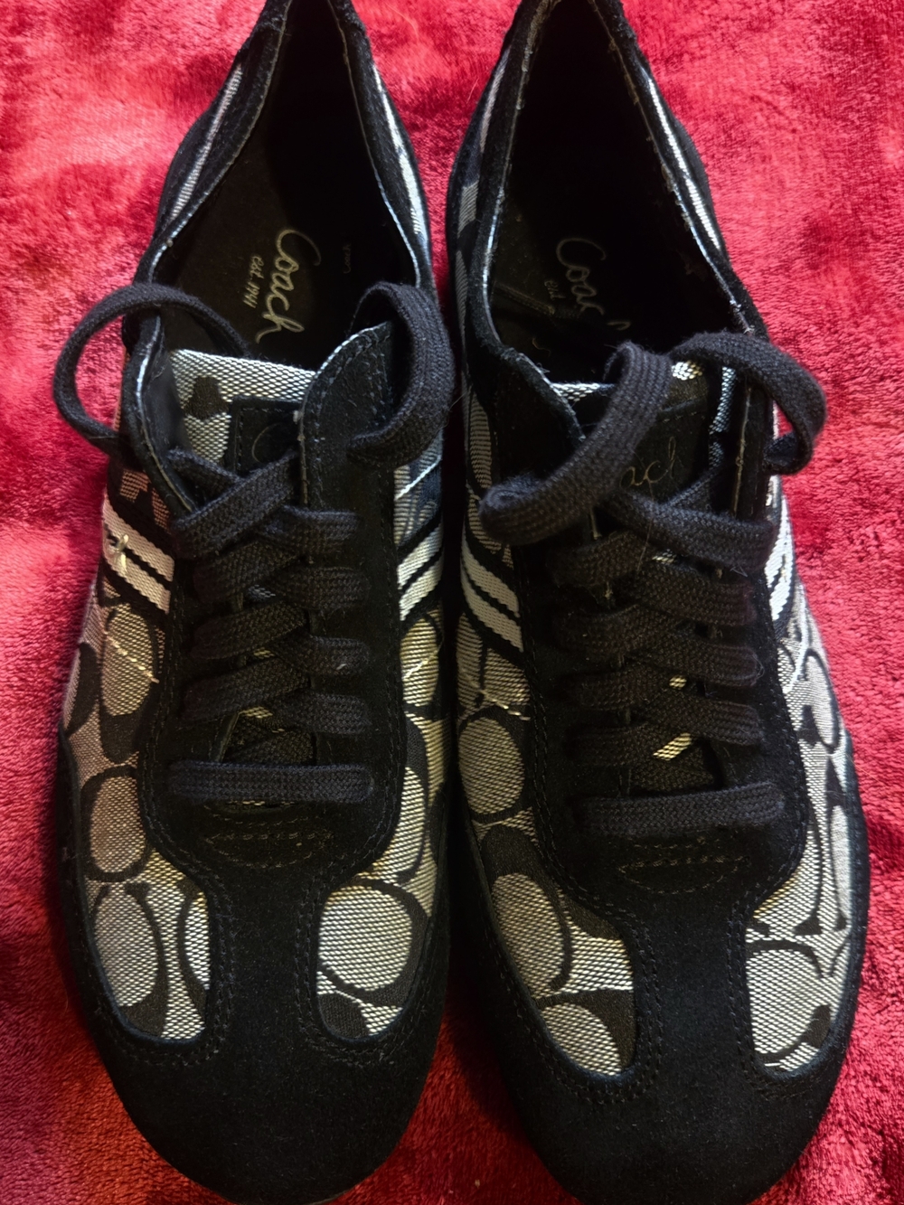 Coach Women Black Signature C Sneaker